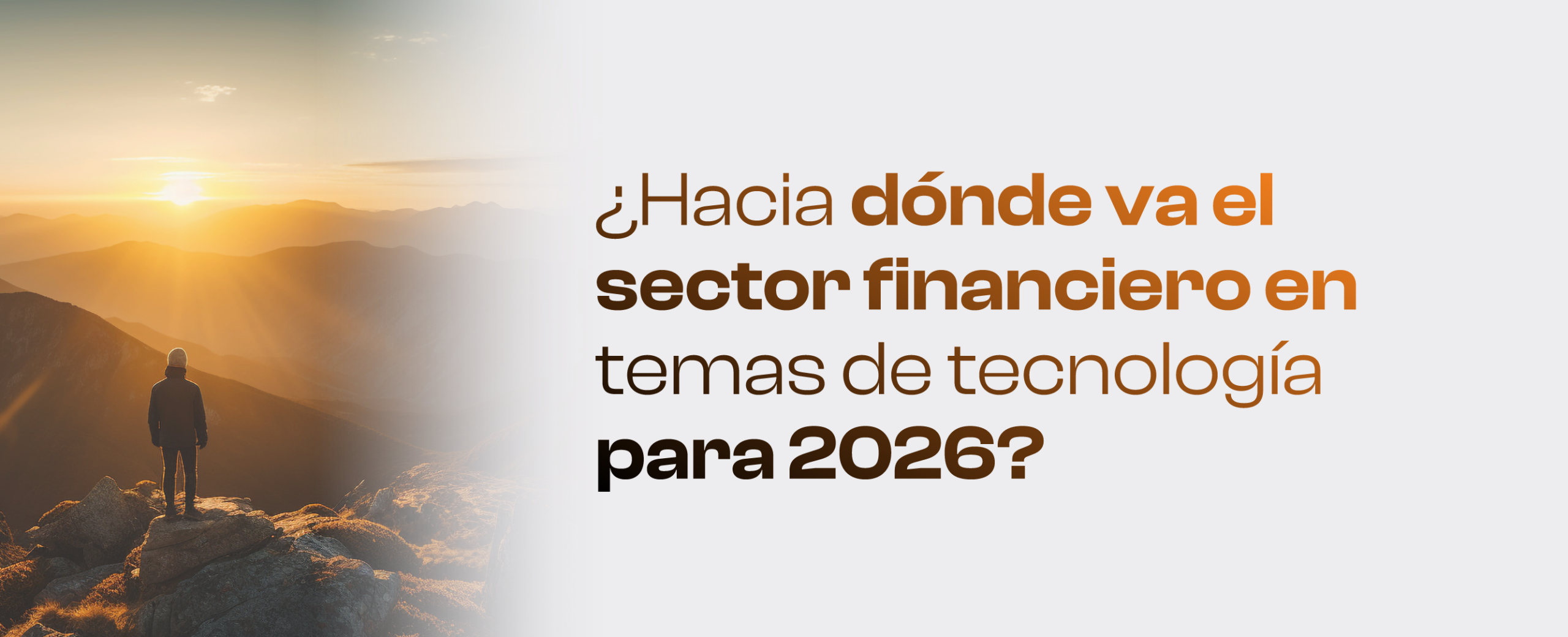 Informe de tendencias tecnológicas 2026 sector financiero